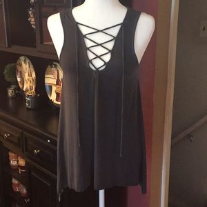 American Eagle Gray Tank